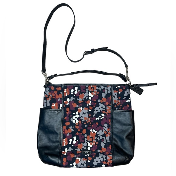 NEW Coach Park Splatter Print Hobo Bag - Picture 2 of 10